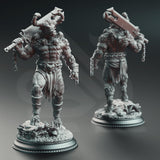 3D Printed Minotaur Warriors by DM Stash
