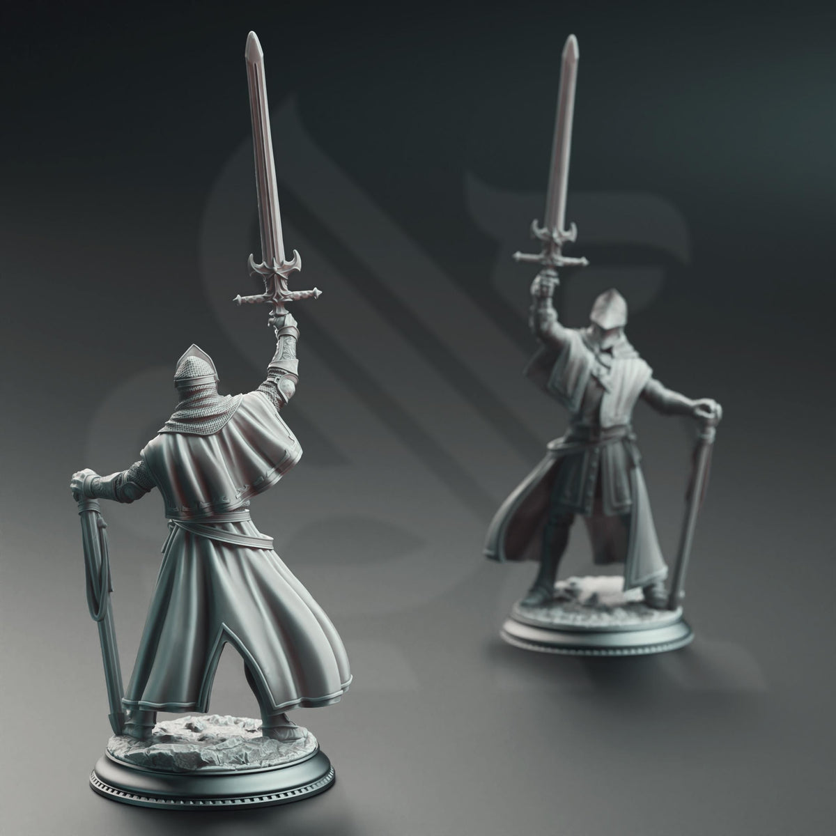 3D Printed Priest Knight by DM Stash
