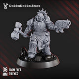 3D Printed Lieutenant Argus Sauros by DakkaDakka Miniatures