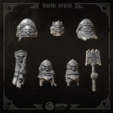 3d Printed Eternal Crusader Battle Priest Upgrade Kit by Greytide Studio