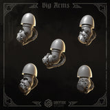 3d Printed Eternal Crusader Big Arms x10 Upgrade Kit by Greytide Studio