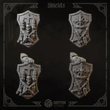 3d Printed Eternal Crusader Shields Upgrade Kit by Greytide Studio