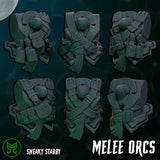 3d Printed Sneaky Orcs by Mekka Miniatures