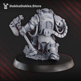 3d Printed Gorgwork Commander by DakkaDakka Miniatures
