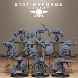 3D Printed Bogkin Infantry by StationForge Miniatures