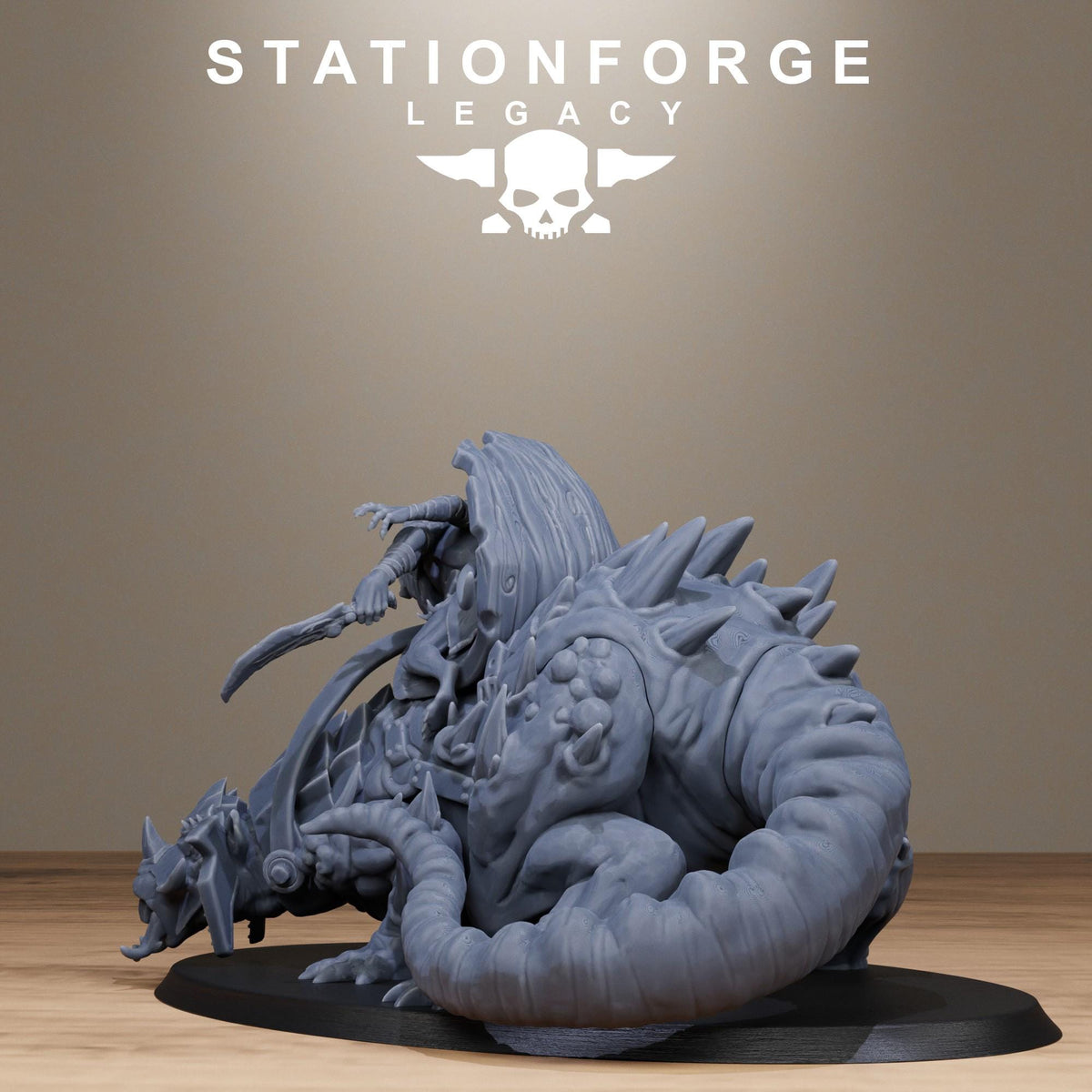 3D Printed Rotfang Beast by StationForge Miniatures