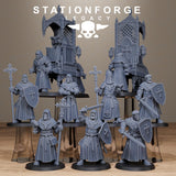3D Printed Thorncrest Priests by StationForge Miniatures