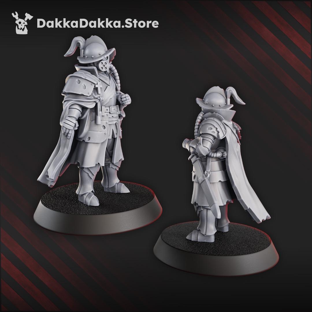 3D Printed Trench Comandante by DakkaDakka Mininatures