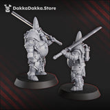 3D Printed Trench Inquisitorial by DakkaDakka Mininatures