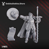 3D Printed Trench Inquisitor by DakkaDakka Mininatures