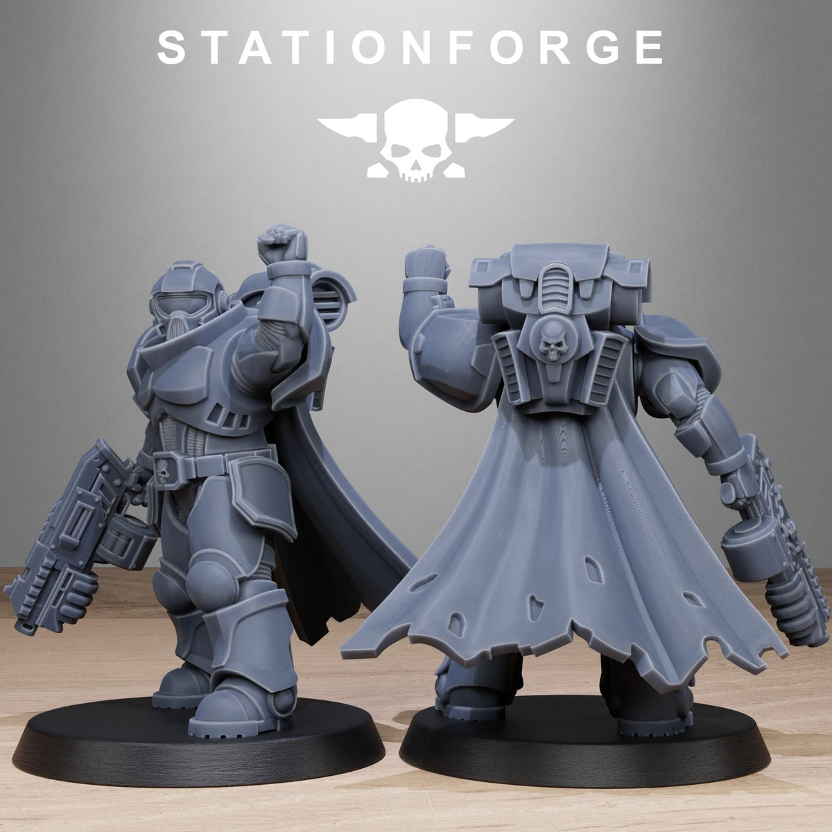 3D Printed Socratis Brutes x10 by StationForge Miniatures