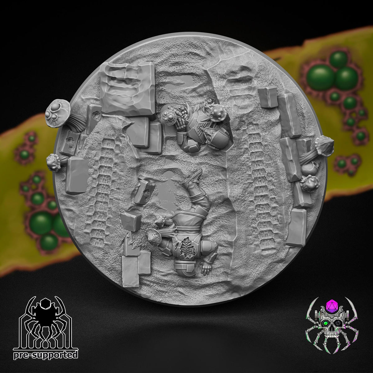 3D Printed Corpse Shredder by Eightlegs Miniatures