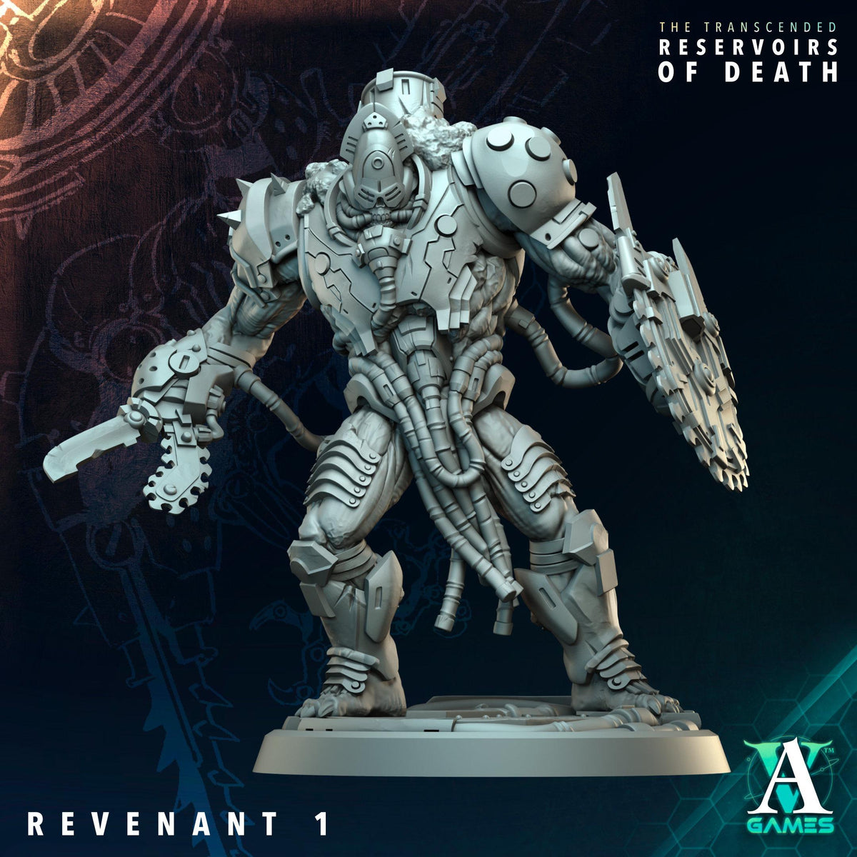3D Printed Revenants by Archvillain Games