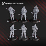 3D Printed Trench Elite Conquistadors x6 by DakkaDakka Mininatures