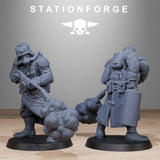 3D Printed GrimGuard Radioactive Mutants x10 by StationForge Miniatures