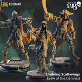 3D Printed Undying Scallywags by DM Stash