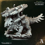 3D Printed Tzintaliok by Archvillain Games