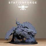 3D Printed Solaris Dragon by StationForge Miniatures