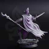 3D Printed Elite Drow House Guard by DM Stash