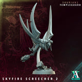 3D Printed Skyfire Screechers by Archvillain Games