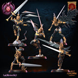 3D Printed Lust Fallen Regiment by Lost Kingdom Miniatures