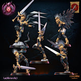 3D Printed Lust Fallen Regiment by Lost Kingdom Miniatures