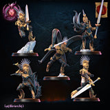 3D Printed Lust Fallen Regiment by Lost Kingdom Miniatures
