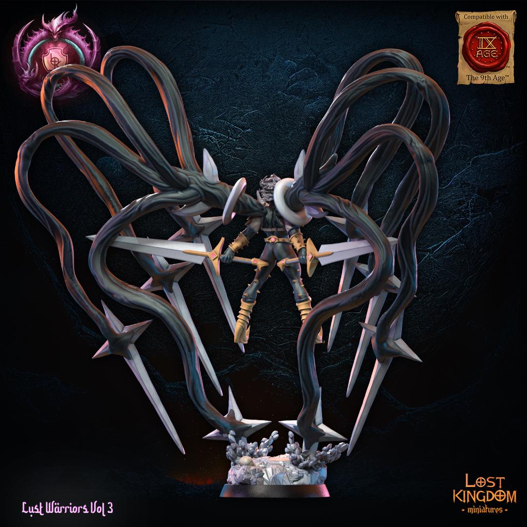 3D Printed Path, Lust Doomlord by Lost Kingdom Miniatures