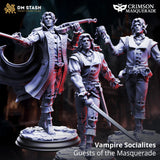 3D Printed Vampire Socialites x3 by DM Stash