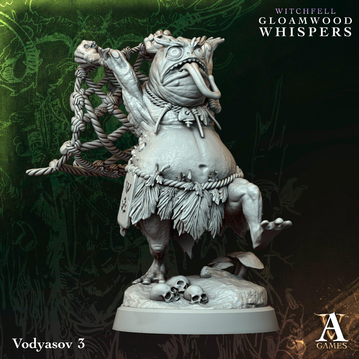 3D Printed Vodyasovs by Archvillain Games