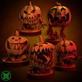3d Printed Halloween Chompaz x5 by Mekka Miniatures
