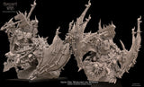 3D Printed Iron Orc Warlord On Wyvern by Avatars of War