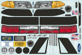 Jconcepts 0362 1991 Ford Mustang Clear Fox Body For SCT Trucks