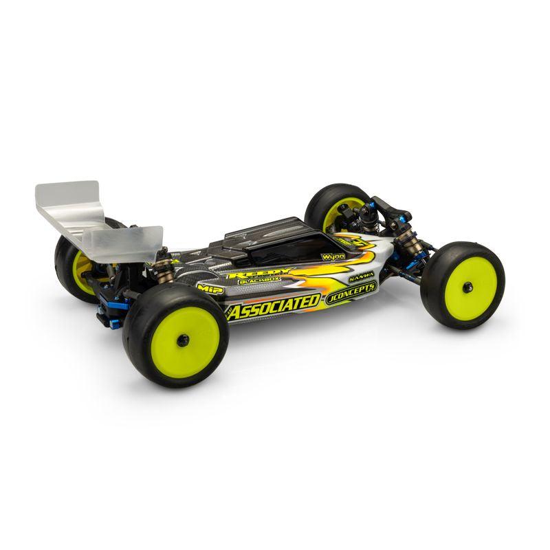 Jconcepts F2 Associated RC10B7 Clear Body w/ Carpet / Turf / Dirt Wing