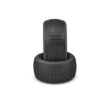 JConcepts Sprinter 2.2" Rear Buggy Dirt Oval Tires (2) Green