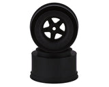 JCONCEPTS 3408B Starfish Mambo Street Eliminator Rear Drag Racing Wheels (Black) (2) w/12mm Hex