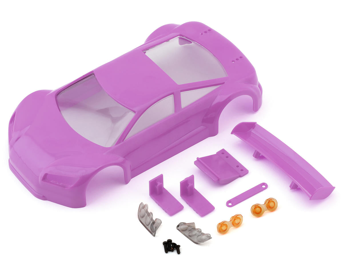 Jomurema 280374 JR-GT01 Mini-Z MR-03 Hard Body Set (Violet) (98mm)