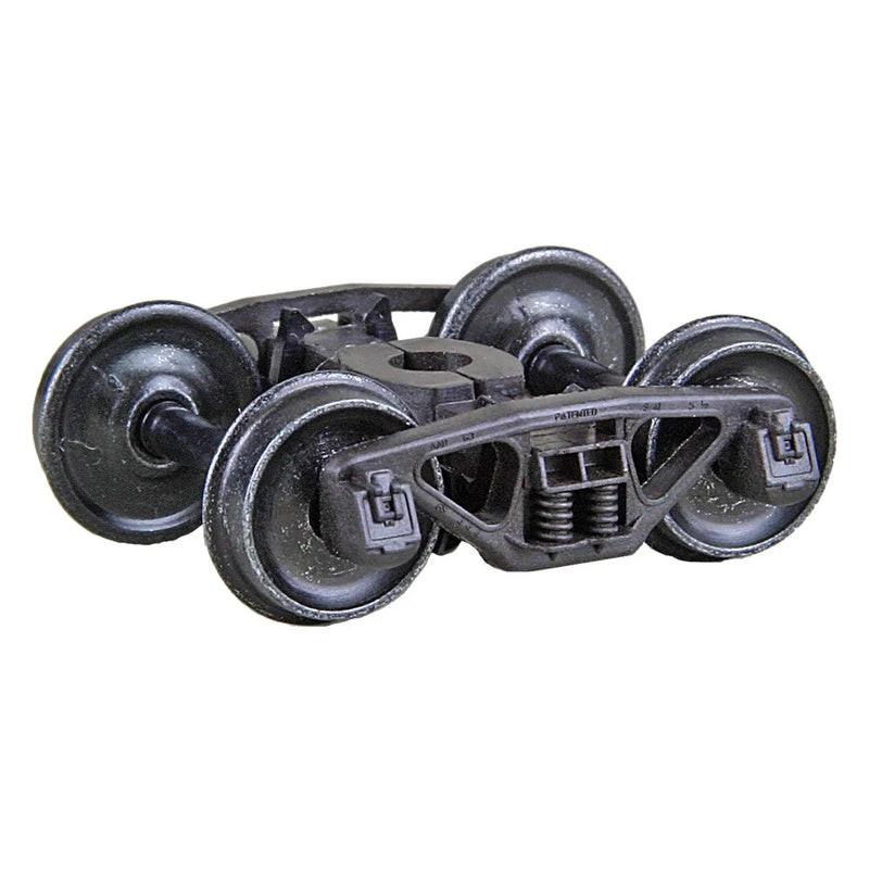 Kadee 1564 Bettendorf HGC 50-Ton Self Centering Trucks Wheels (2) HO Scale