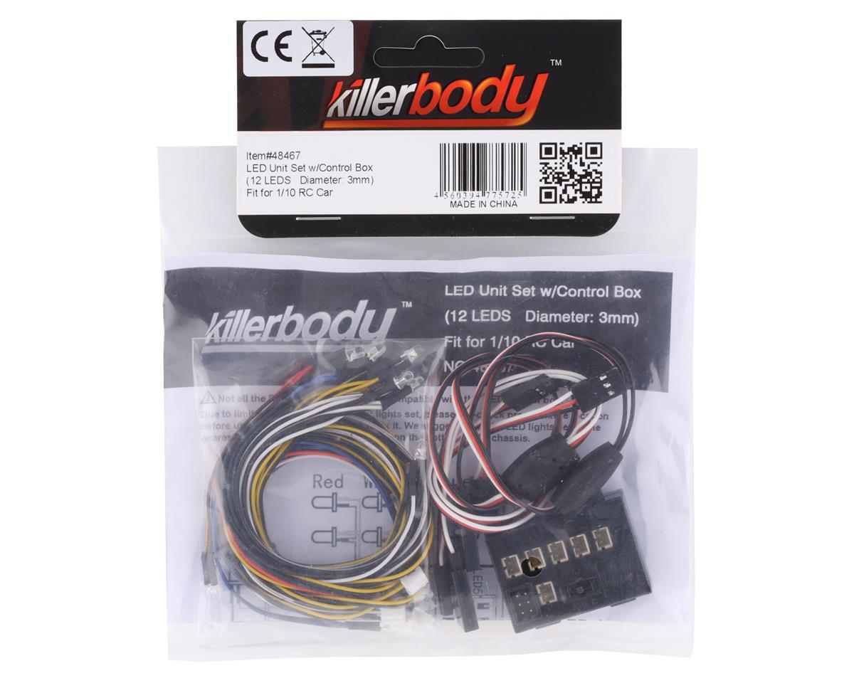 Killerbody 48467 LED Light Set w/Control Box (12 3mm LEDs)