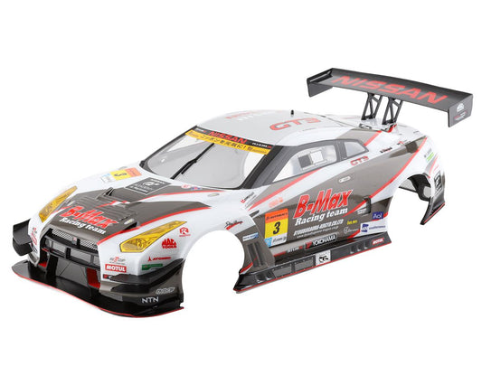Killerbody 48664 B-MAX NDDP GT-R NISMO GT3 Pre-Painted 1/10 Touring Car Body (Grey/White)
