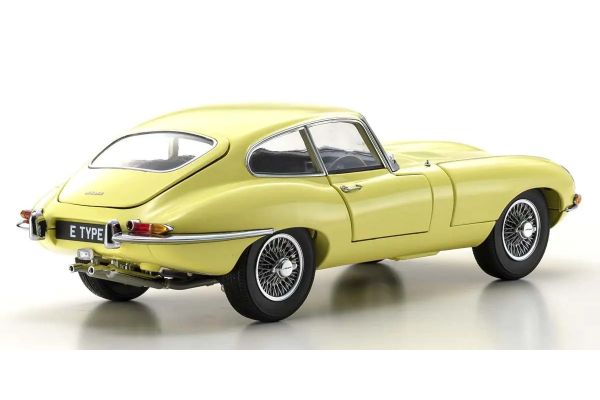 KYOSHO 08954LY ORIGINAL 1/18scale Jaguar E-Type (Yellow)