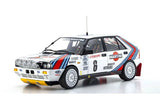 KYOSHO 08960A ORIGINAL 1/18scale Lancia Delta HF 4WD Monte Carlo "Team Lancia Martini" 1987 #6