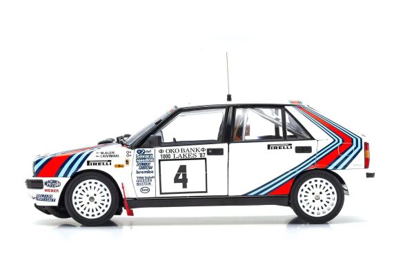 KYOSHO 08960B ORIGINAL 1/18scale Lancia Delta HF 4WD 1000 Lakes "Team Lancia" 1987 #4