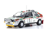 KYOSHO 08960C ORIGINAL 1/18scale Lancia Delta HF 4WD Targa Florio "Team Lancia Totip" 1987 #1