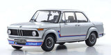 KYOSHO KYO08544S 1/18 Scale BMW 2002 Turbo Silver Model Diecast Car