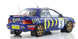 KYOSHO KYO08962B 1/18 Scale Subaru Impreza 1995 Monte Carlo #5 Model Diecast Car