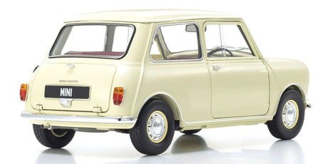 KYOSHO KYO08964W 1/18 Scale Morris Mini Minor Old English White Model Diecast Car