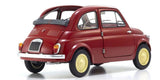 Kyosho 1/18 Fiat Nuova 500 Diecast Model Coral Red Diecast