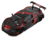 Kyosho KYO32344BKR MR-03 RWD Mini-Z ReadySet w/Audi R8 2016 LMS Body w/2.4GHz Radio (Black/Red)