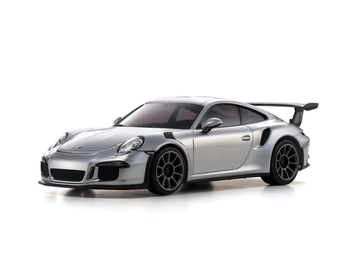 Kyosho 32358S MR-04 RWD Mini-Z ReadySet w/Porsche 911 GT Body (Silver) w/KT-531P 2.4GHz Radio